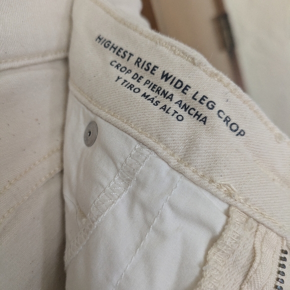 Universal Thread wide leg white jeans - Picture 4 of 4